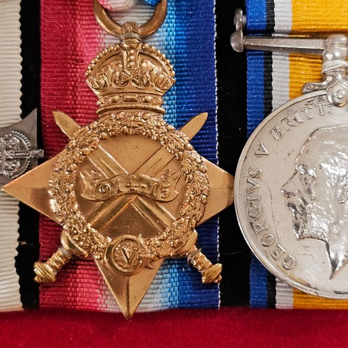 154 - A framed group of 9 Great War and Second War Service medals, including Military Cross awarded to F L... 