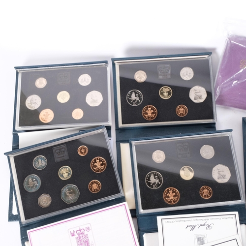 80 - Various cased sets of Royal Mint coins etc.