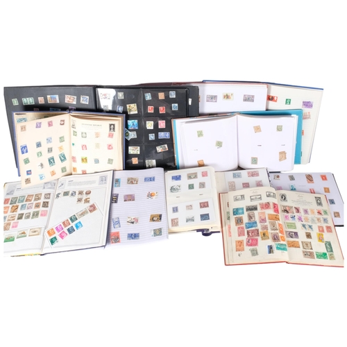 85 - A collection of world stamps in albums.