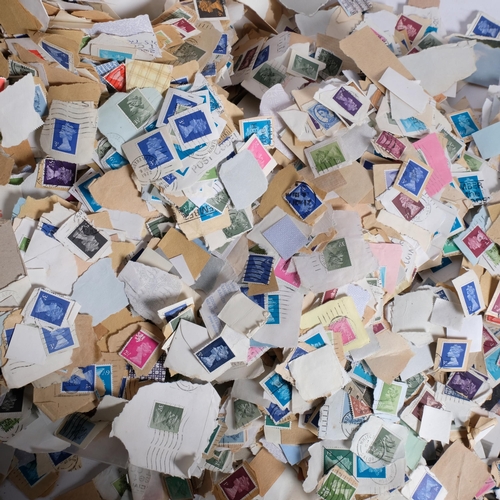 91 - A large quantity of loose stamps.