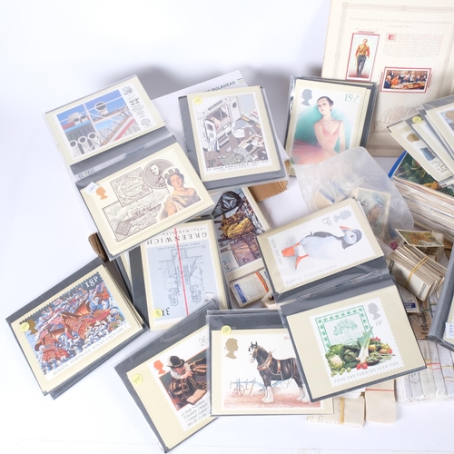 93 - A collection of Brook-bond and other tea cards, post office picture cards etc.