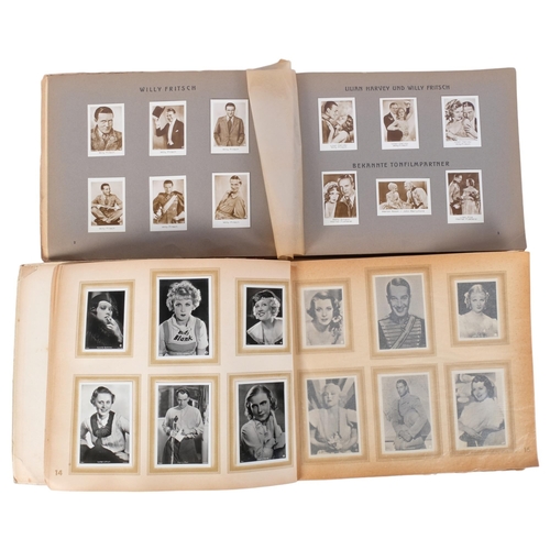 568 - 2 x 1930s cigarette albums of film stars