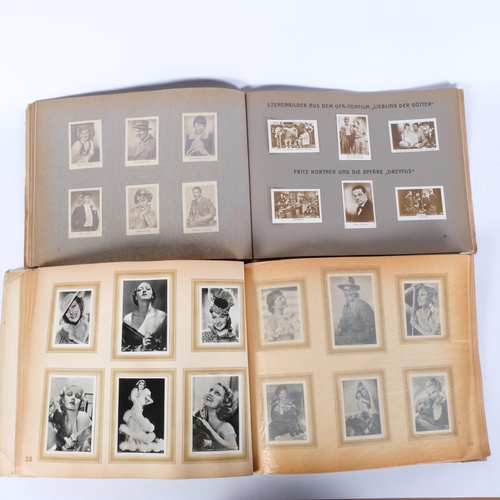 568 - 2 x 1930s cigarette albums of film stars