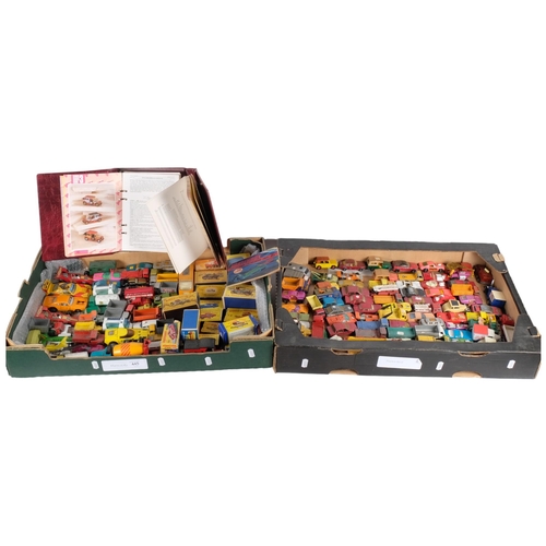 445 - A large quantity of Matchbox diecast vehicles, various series, both loose and boxed, including empty... 