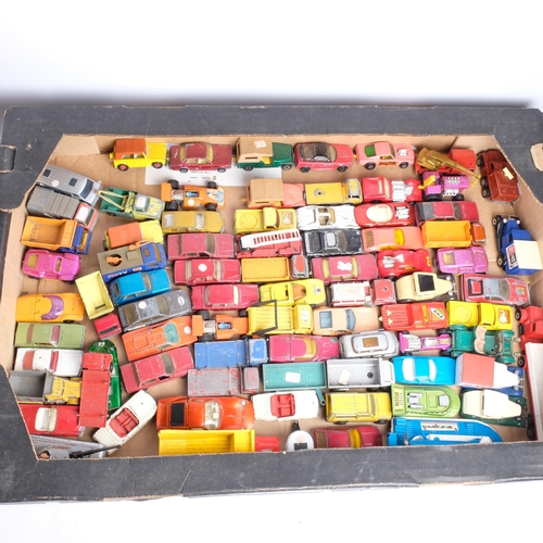 445 - A large quantity of Matchbox diecast vehicles, various series, both loose and boxed, including empty... 