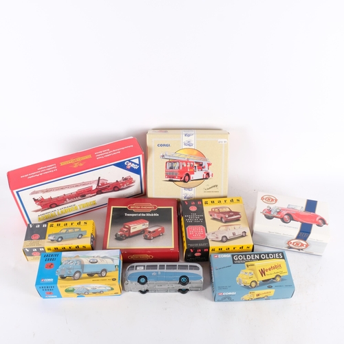 446 - A Corgi American La France aerial ladder truck, ref. 97320, in original box, Vanguards Limited Editi... 