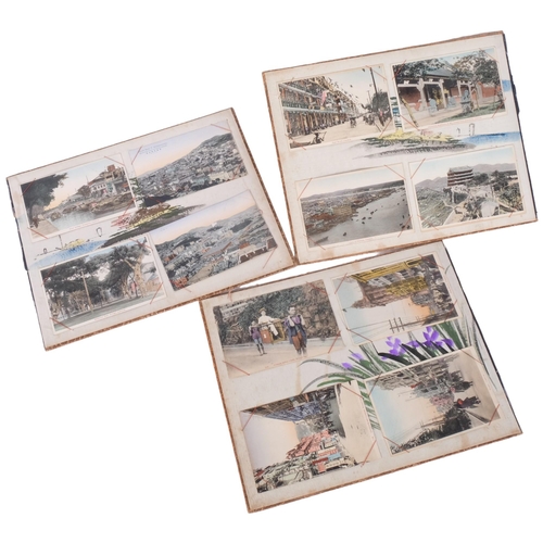 385 - A group of postcards depicting scenes in Hong Kong and Canton, late 19th/early 20th century (24 card... 