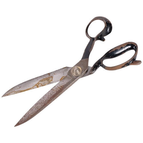 557 - A large pair of American textile shears, by Wiss, USA, L33cm