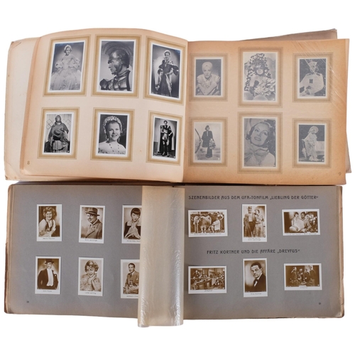 568 - 2 x 1930s cigarette albums of film stars