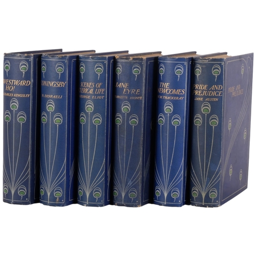 647 - A set of 6 bound books, published by the Gresham Publishing Company, London, including Westward Ho b... 