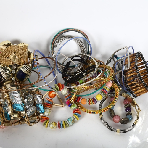 880 - 3 bags of mixed modern costume jewellery