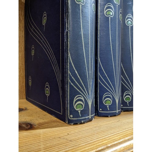 647 - A set of 6 bound books, published by the Gresham Publishing Company, London, including Westward Ho b... 