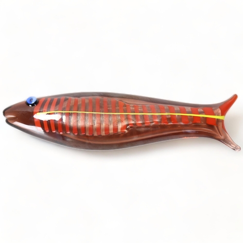 22 - KEN SCOTT for Venini, a 1951 designed exotic glass fish, made for Macy's, New York department store ... 