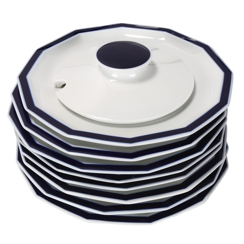 91 - Rosenthal Studio-Line, Germany, a part dinner service from the Mykonos series, 36 pieces