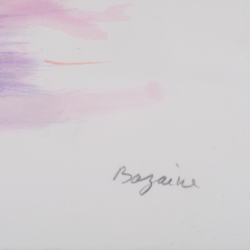 630 - Jean Bazaine, abstract composition, lithograph, signed in pencil, no. 70/200, sheet size 55cm x 75cm... 