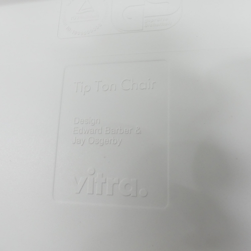 2048 - A set of four Vitra Tip Ton chairs by Edward Barber and Jay Osgerby with moulded maker's marks. Curr... 