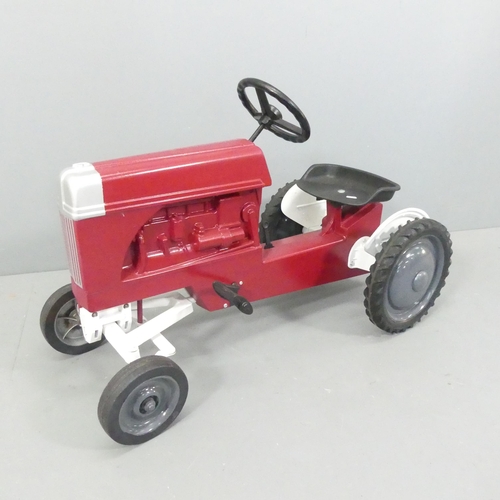 2260 - A Ford child's pedal tractor, moulded maker's mark reading 