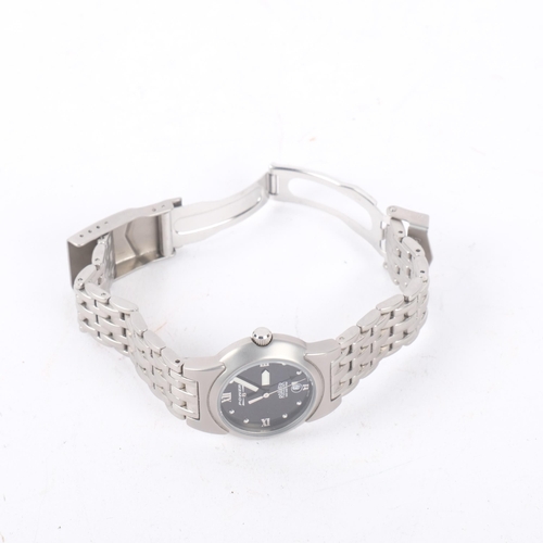 1071 - ROAMER - a lady's stainless steel Power 8 quartz calendar bracelet watch, case no. 751934, not curre... 