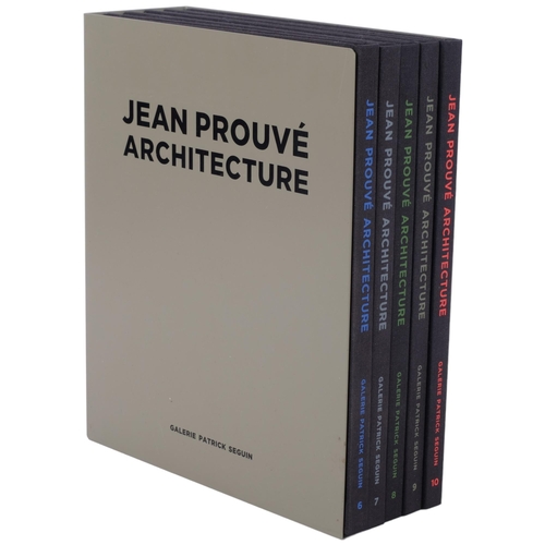 743 - A set of 5 books, The Architecture of Jean Prouve, by Galeri Patrick Seguin, in steel slip case, RRP... 