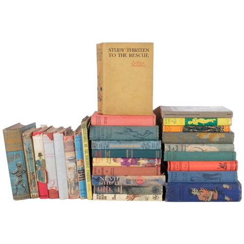 757 - A large quantity of Vintage hardback books, including The Spy Who Loved Me, and The Man with the Gol... 