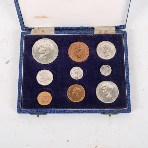 181 - A cased proof set 1947 South African coins