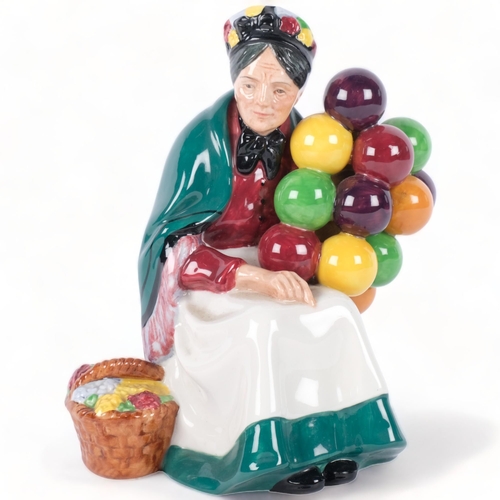 198 - Royal Doulton, the Old Balloon Seller, HN1315, H19cm