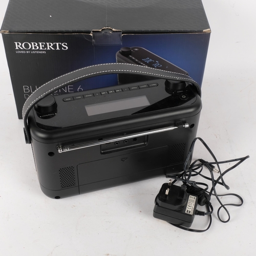 243 - A Roberts Bluetune 6 DAB Plus portable radio, in original packaging