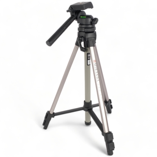 255 - A Miranda Titan TP10 extendable/adjustable camera tripod, with associated box