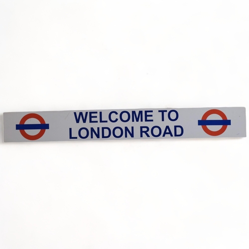 73 - A London Underground transport station sign 