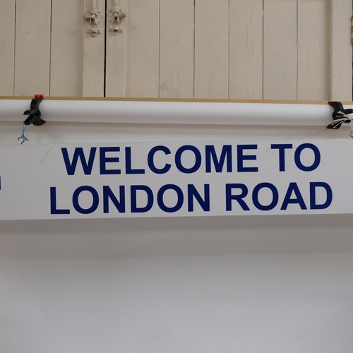 73 - A London Underground transport station sign 