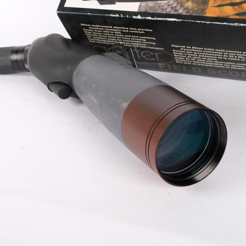 79 - An Acuter ST20-60 X80A field scope, boxed