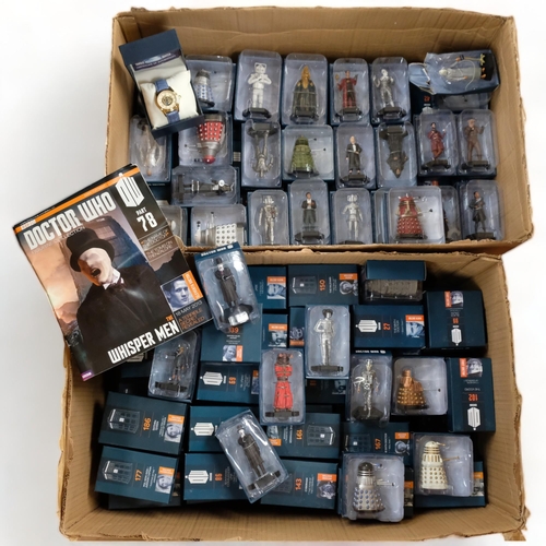 616 - DR WHO - THE BBE FIGURING COLLECTION BY EAGLEMOSS - a collection of over 200 diecast figurines, all ... 