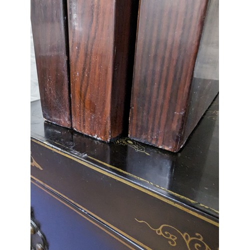 2256 - A modern rosewood veneered nest of three rectangular occasional tables. Largest 60x49x30cm.