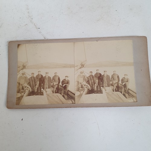 884 - A selection of Victorian view finder carded slide photographs, photographs appear to depict images o... 