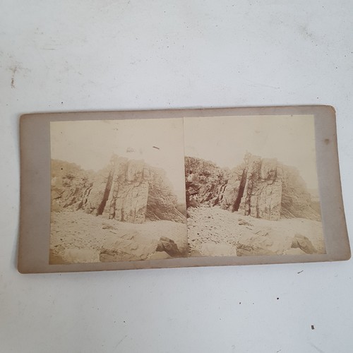 884 - A selection of Victorian view finder carded slide photographs, photographs appear to depict images o... 