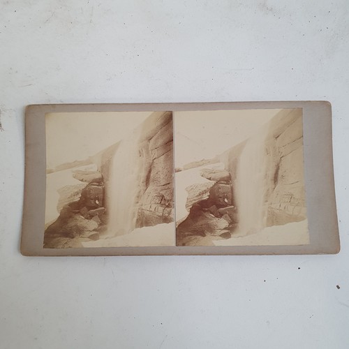 884 - A selection of Victorian view finder carded slide photographs, photographs appear to depict images o... 