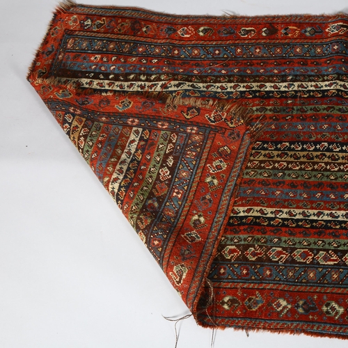 276 - A Khamseh, SW Persia rug, probably late 19th century, 178 x 93 cm