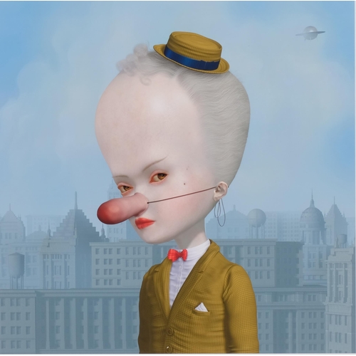 630 - Ray Caesar (born 1958), incognito, limited edition giclee print 2006, signed in pencil, no. 11/20, i... 