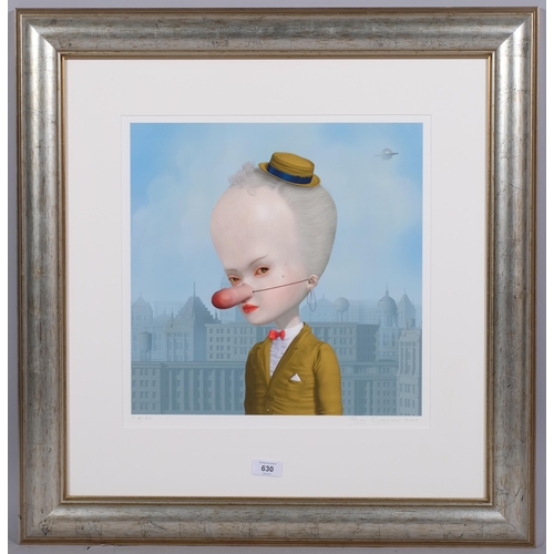 630 - Ray Caesar (born 1958), incognito, limited edition giclee print 2006, signed in pencil, no. 11/20, i... 