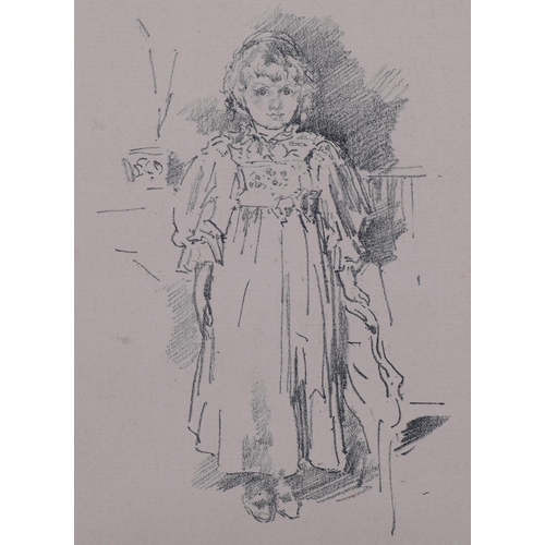 774 - James Abbott McNeill Whistler (1834 - 1903), Little Evelyn, lithograph, 1896, published by The Art J... 