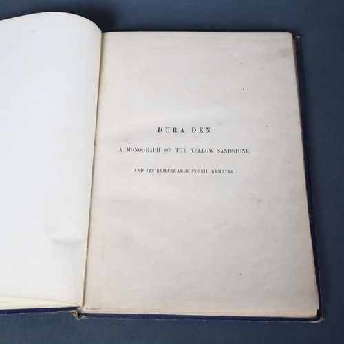 8 - An exceptionally rare Scottish work on fossil fish.
Dura Den, A Monograph of the Yellow Sandstone an... 