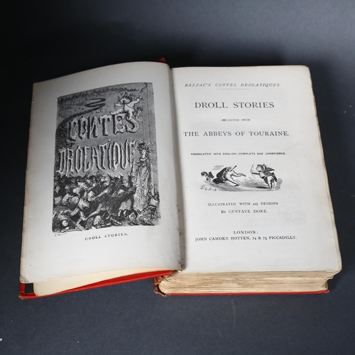 166 - Droll Stories from the Abbeys of Touraine by Balzac with 425 illustrations by Gustave Dore and The W... 