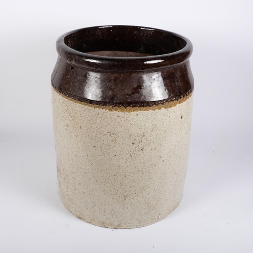 47 - BETHERSFORD - a large stoneware farmhouse cider crock, H46cm