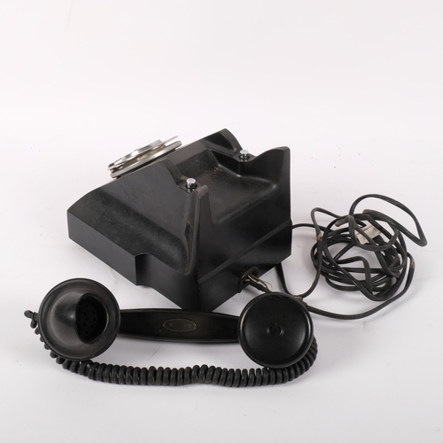 683 - A Vintage black Bakelite GPO telephone