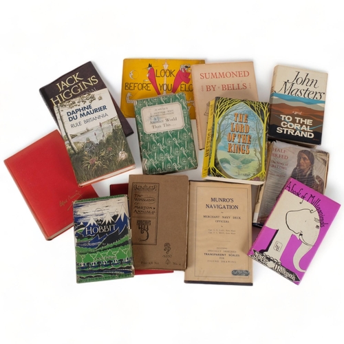 137 - A collection of various first edition and other books, including Daphne Du Maurier Rule Britannia 19... 