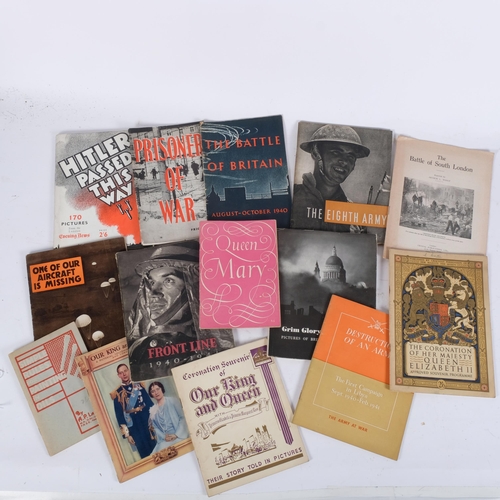 137 - A collection of various first edition and other books, including Daphne Du Maurier Rule Britannia 19... 