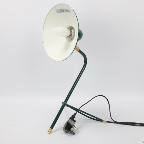 210 - Di Classe, an Arles mid-century style desk lamp by DOMEI ENDO with adjustable shade, approx height 4... 