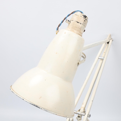 267 - A Herbert Terry Anglepoise lamp, cream paintwork, with two-step base, makers stamp, approx height 85... 