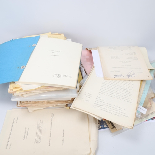 56 - MITCH MITCHELL. A Large Quantity of PAPER EPHEMERA relating to JOHN 'MITCH' MITCHELL's child acting ... 