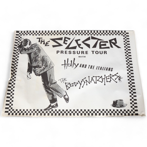 69 - THE SELECTER, an original 1980 Pressure Tour poster,  28 x 40 inches